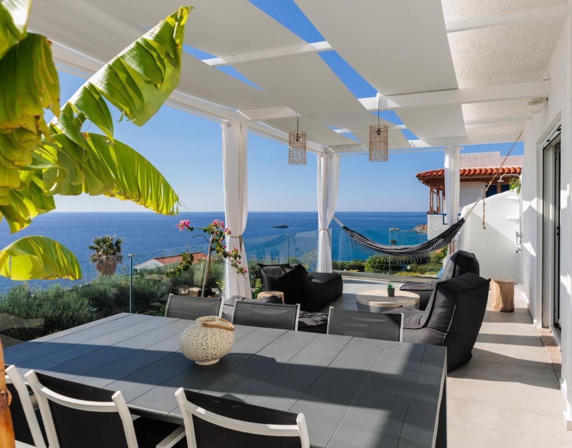 Blue Paradise Apartment Achlia Exterior foto